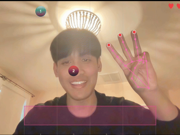 Finger Bop gameplay example
